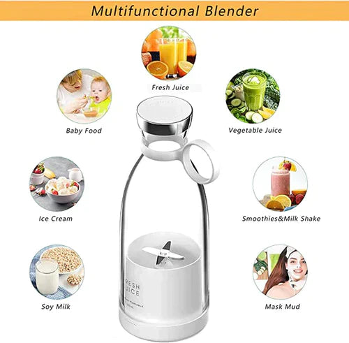 Mini Portable Blender Mixer Juicer & Smoothie