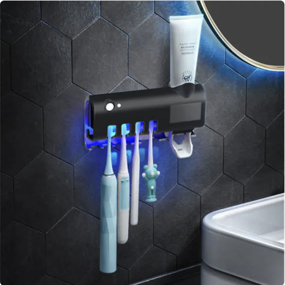 Ultraviolet Toothbrush Cleaner – Wall-Mounted Convenience