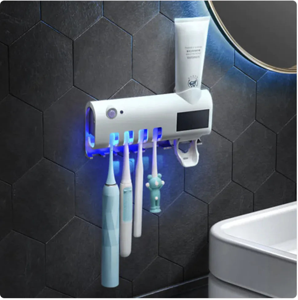 Ultraviolet Toothbrush Cleaner – Wall-Mounted Convenience